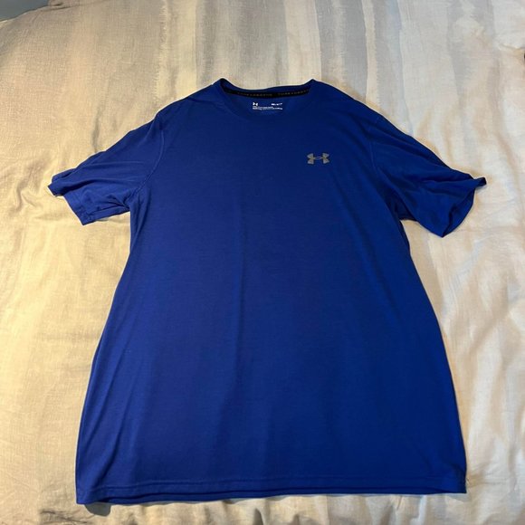 Under Armour Blue T-Shirt - Picture 2 of 4